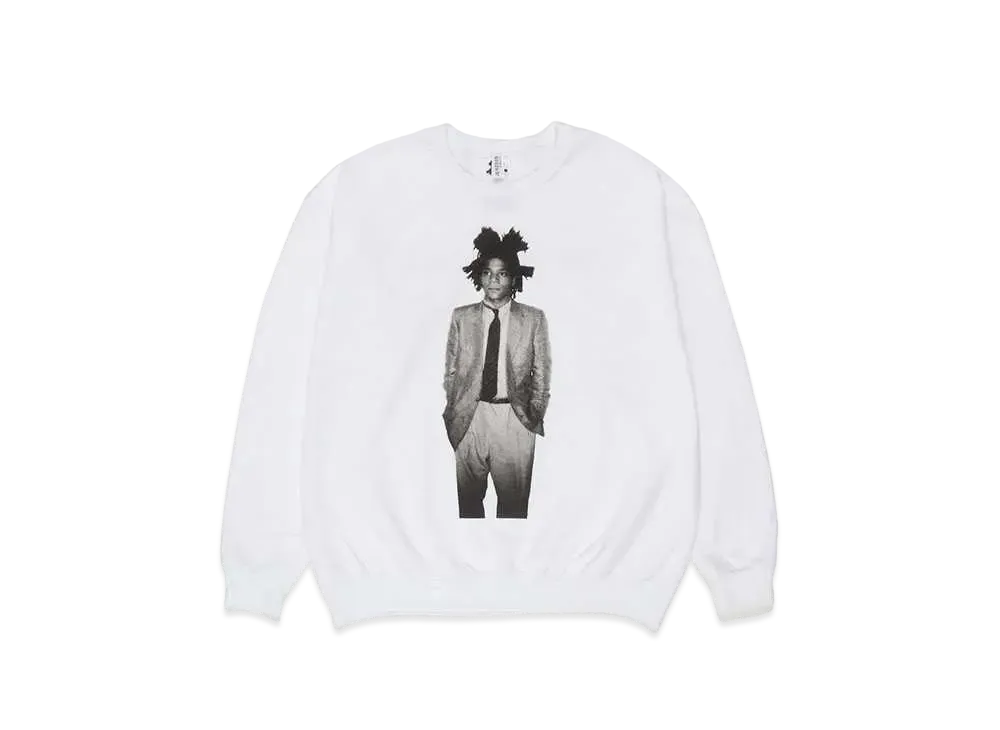 WACKO MARIA Jean-Michel Basquiat / Sweat Shirt "White"