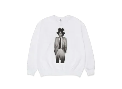 WACKO MARIA Jean-Michel Basquiat / Sweat Shirt "White"