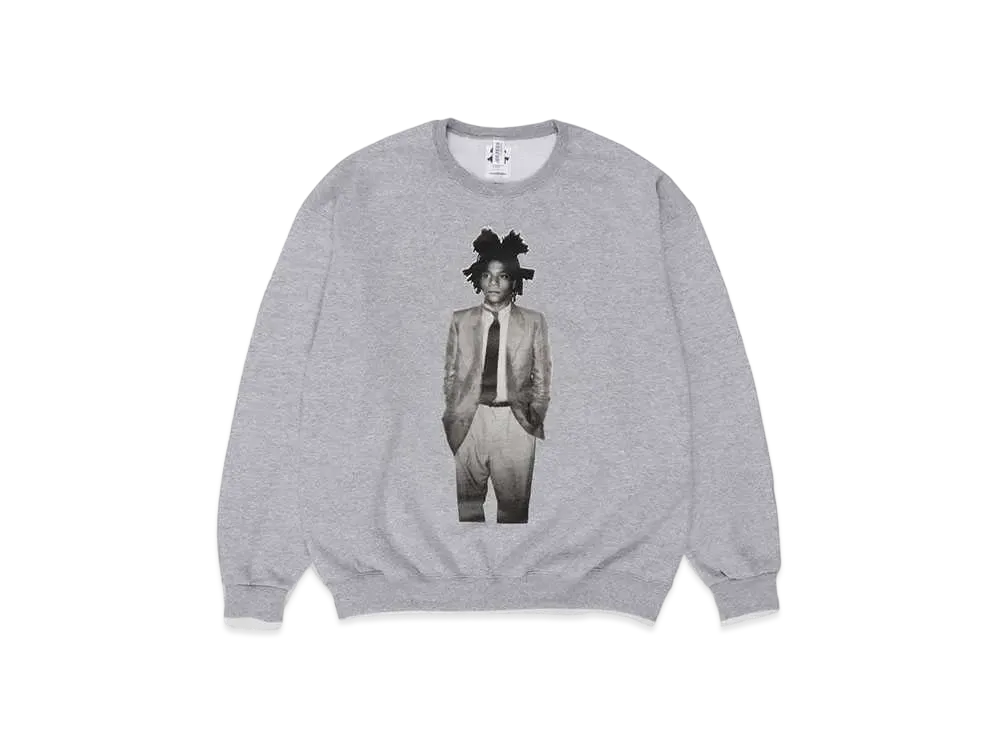 WACKO MARIA Jean-Michel Basquiat / Sweat Shirt "Gray"