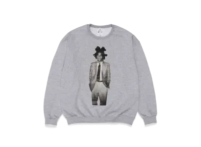 WACKO MARIA Jean-Michel Basquiat / Sweat Shirt "Gray"