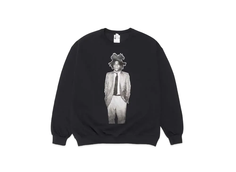WACKO MARIA Jean-Michel Basquiat / Sweat Shirt "Black"