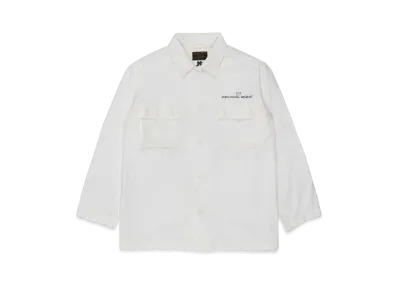 WACKO MARIA Jean-Michel Basquiat / Army Shirt "White"