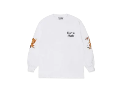 WACKO MARIA Tim Lehi / Long Sleeve T-shirt "White"