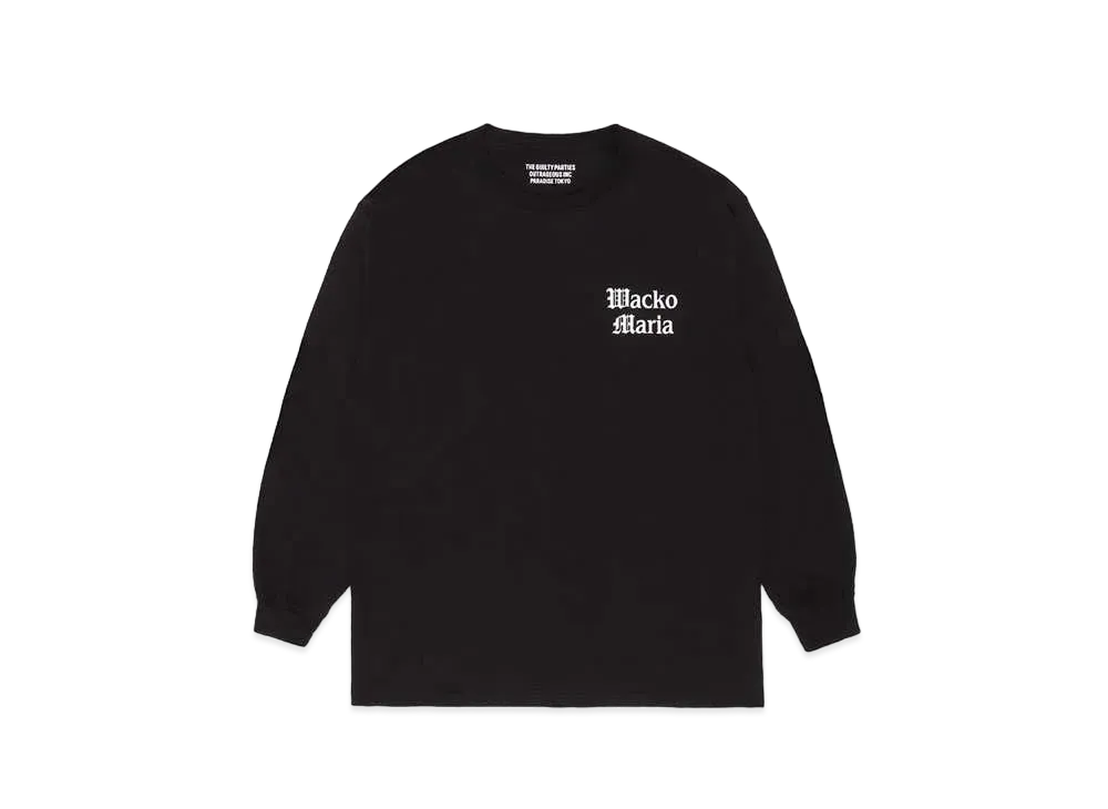 WACKO MARIA Tim Lehi / Long Sleeve T-shirt "Black"
