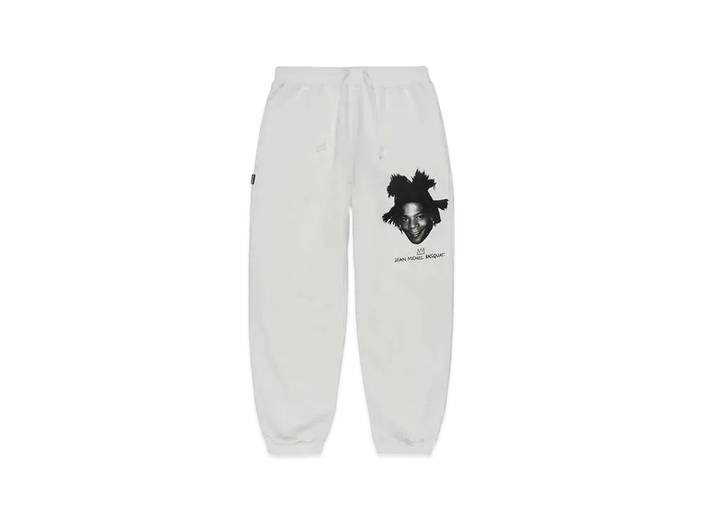 WACKO MARIA Jean-Michel Basquiat / Heavy Weight Sweat Pants "White"