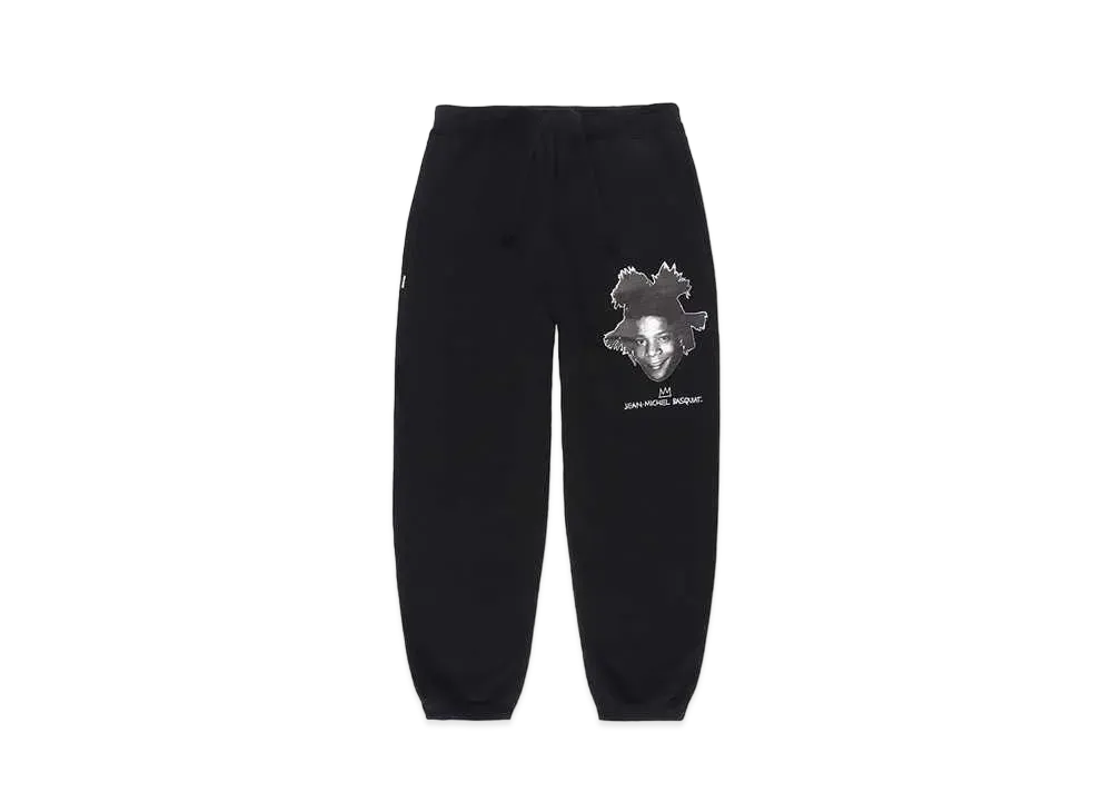 WACKO MARIA Jean-Michel Basquiat / Heavy Weight Sweat Pants "Black"