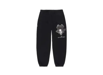 WACKO MARIA Jean-Michel Basquiat / Heavy Weight Sweat Pants "Black"