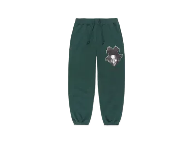 WACKO MARIA Jean-Michel Basquiat / Heavy Weight Sweat Pants "Green"