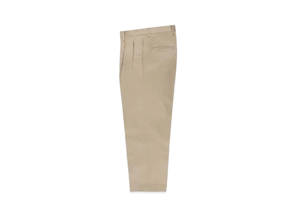 WACKO MARIA Double Pleated Chino Trousers "Beige"
