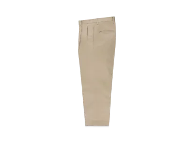 WACKO MARIA Double Pleated Chino Trousers "Beige"