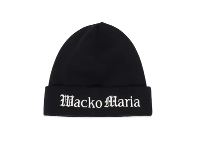 WACKO MARIA Knit Watch Cap "Black"