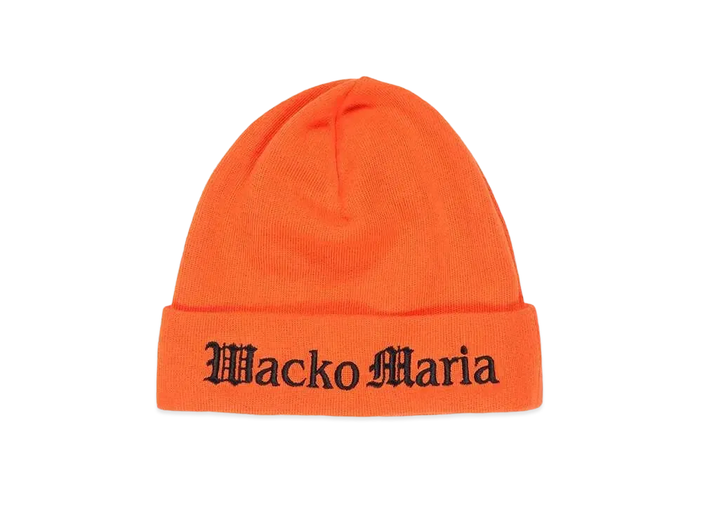 WACKO MARIA Knit Watch Cap "Orange"