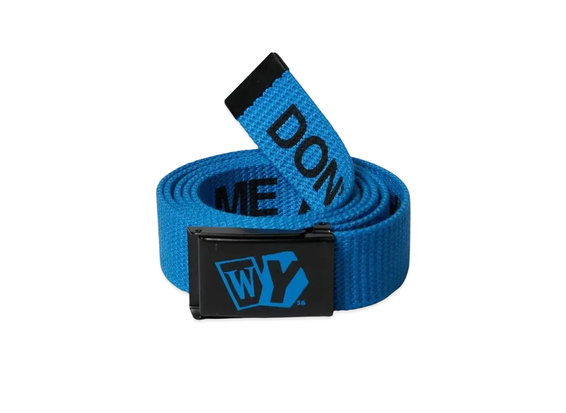 Wasted Youth Web Belt "Blue" / VERDY