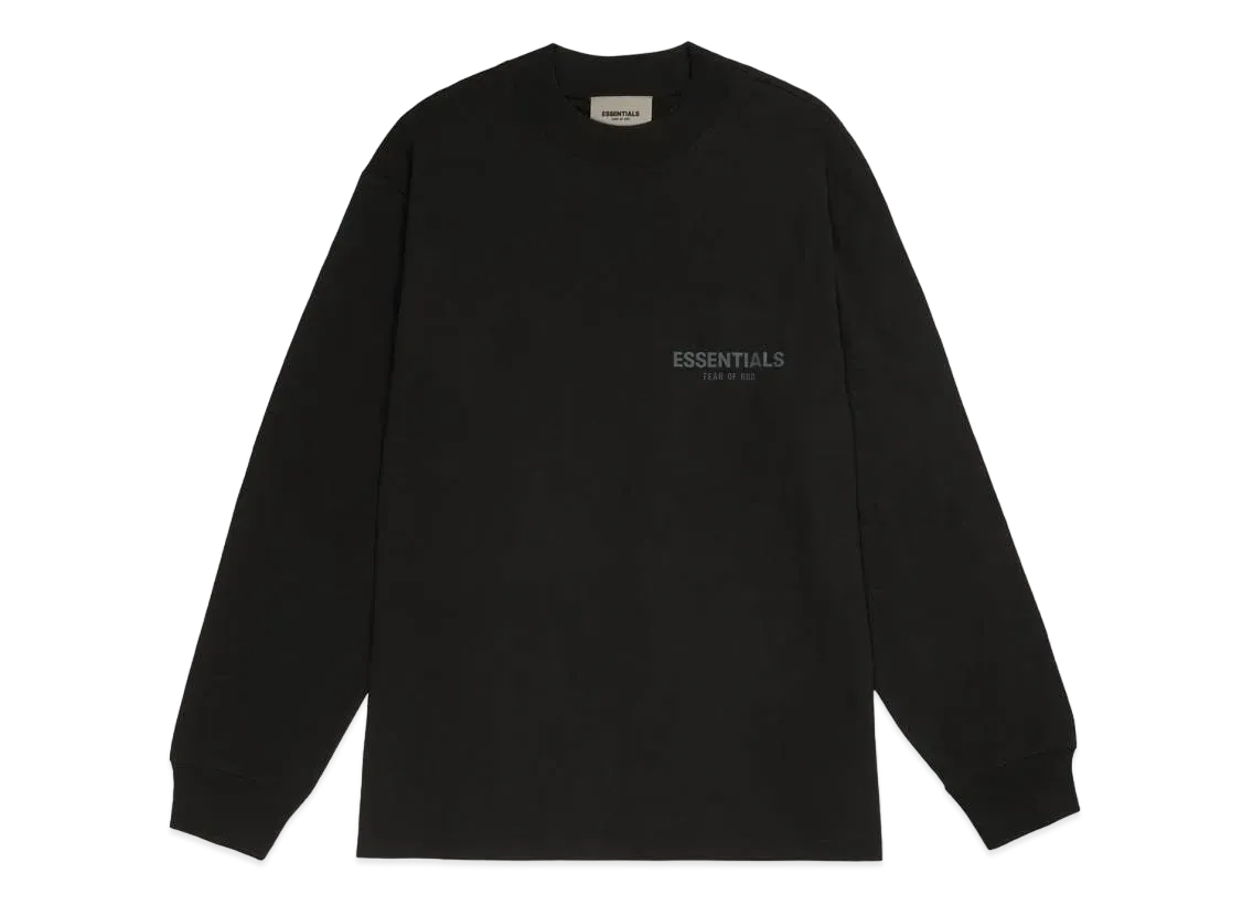 FEAR OF GOD ESSENTIALS LS TEE "Stretch Limo"