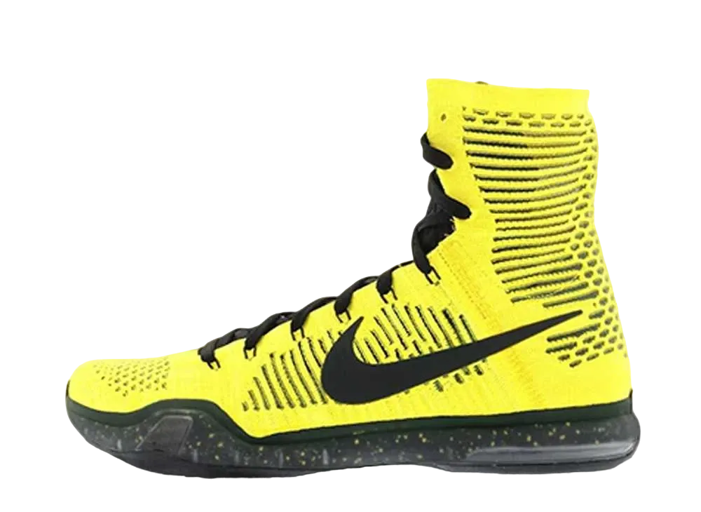 ナイキ コービー 10 エリート オープニング ナイト "ツアー イエロー"