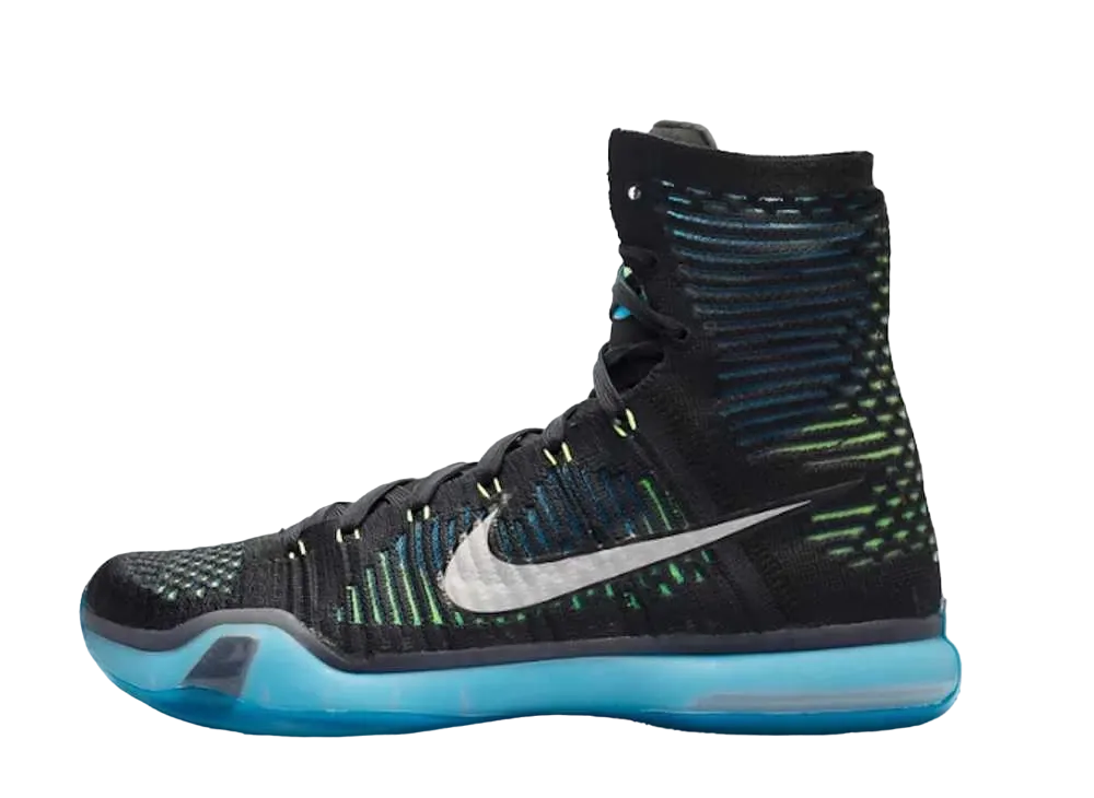 ナイキ コービー 10 エリート コマンダー "ブラック/メタリック シルバー"