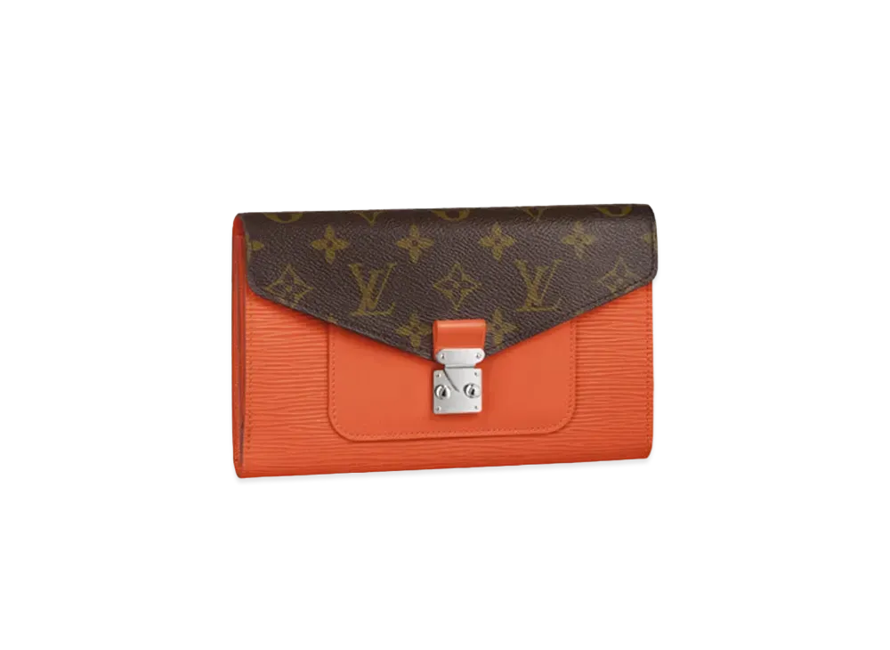 Louis Vuitton Marie Rose Wallet Monogram Epi Leather "Piment"