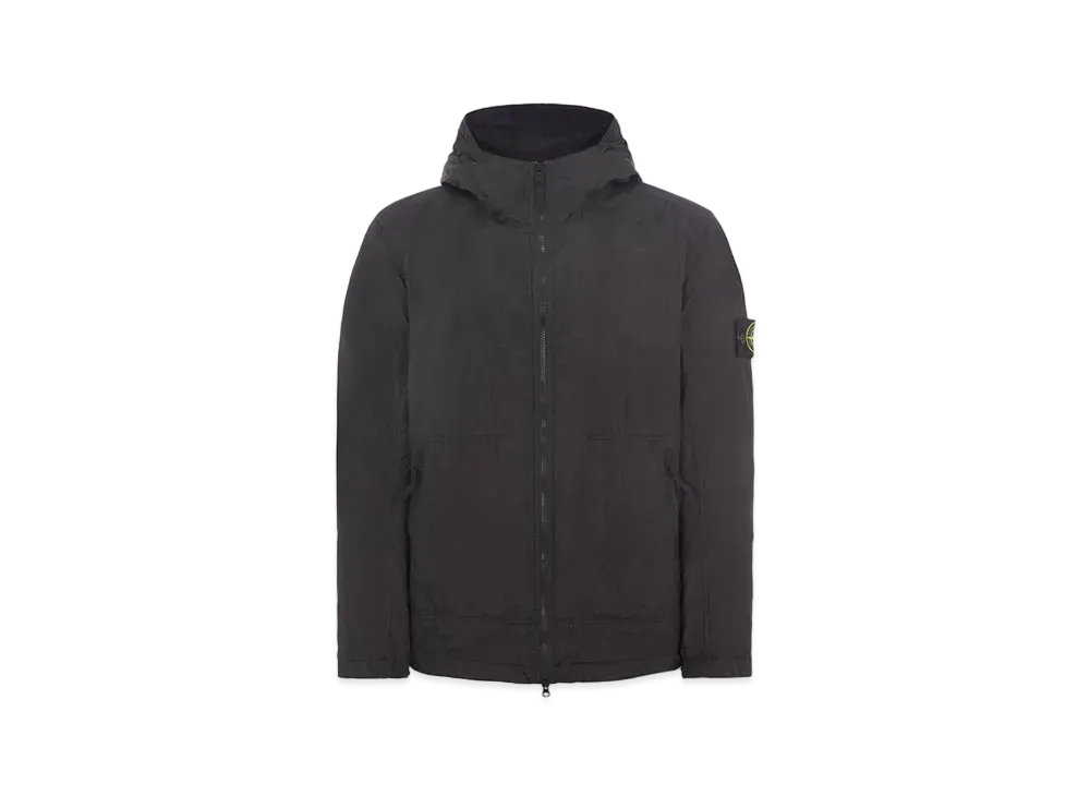 Stone Island 40522 Garment Dyed Crinkle Reps NY "Black"