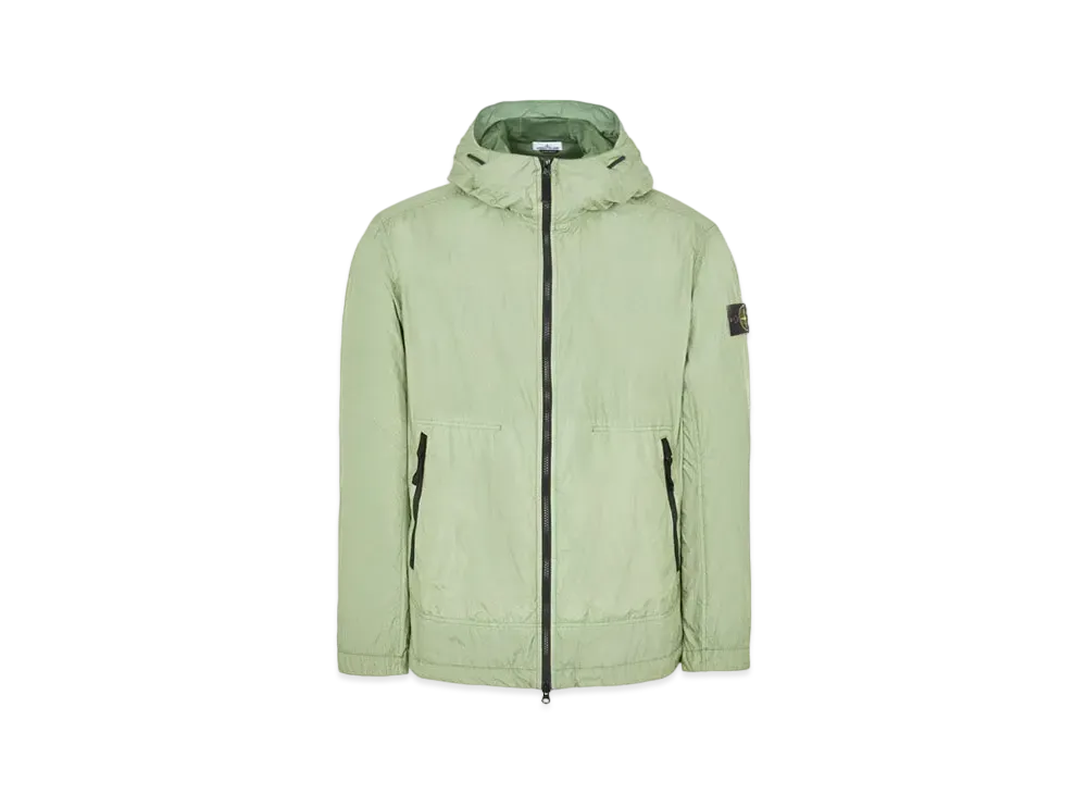Stone Island 40522 Garment Dyed Crinkle Reps NY "Sage Green"