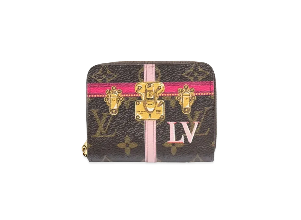 Louis Vuitton Zippy Coin Purse Monogram Summer Trunk