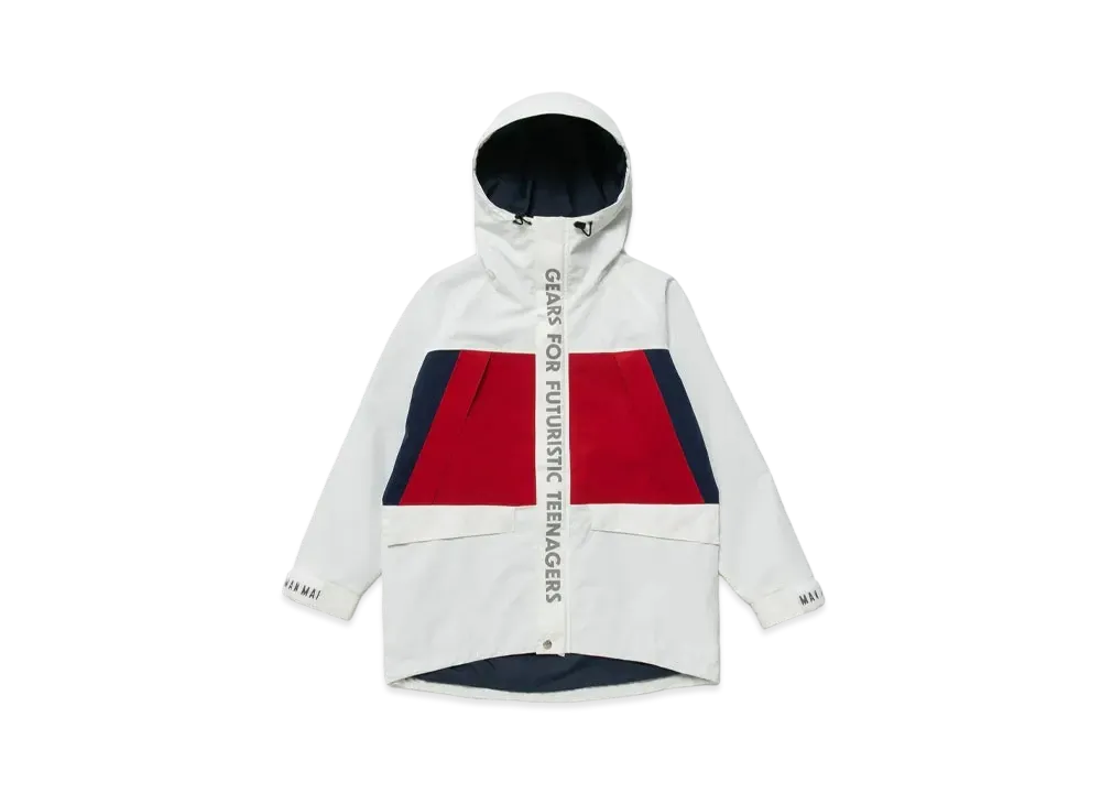 HUMAN MADE 3-Layer Shell Jacket "White"