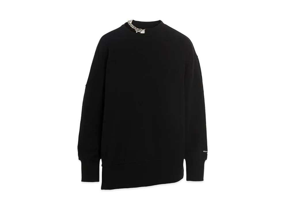 STELLA McCARTNEY Falabella Chain Sweatshirt "Black"