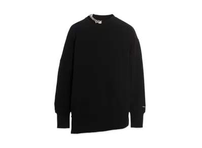 STELLA McCARTNEY Falabella Chain Sweatshirt "Black"