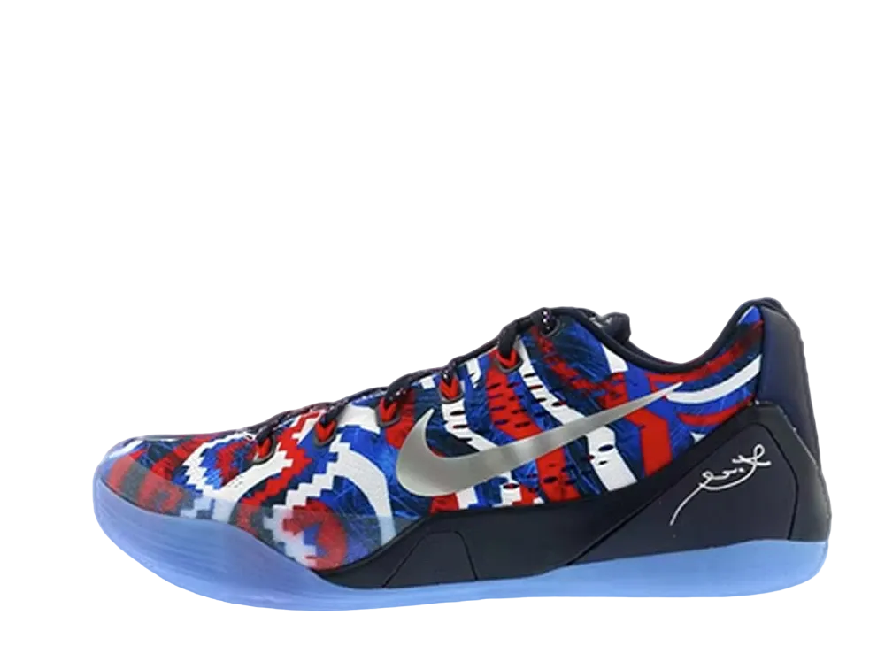 Nike Kobe 9 EM Low Indpendence Day "White/Hyper Cobalt"