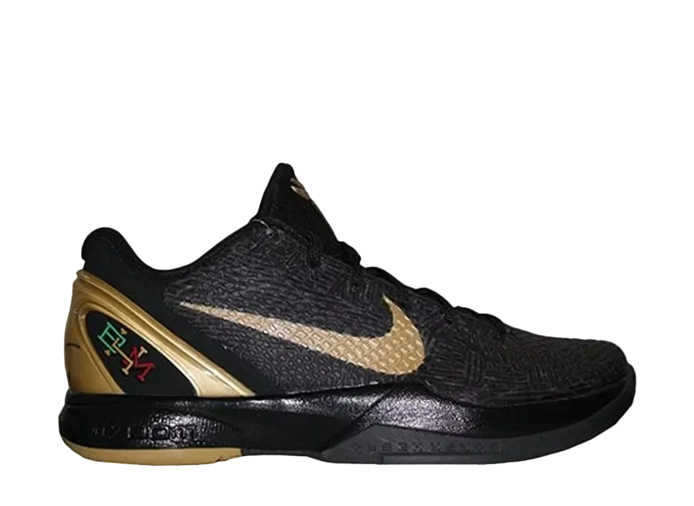 Nike Kobe 6 BHM "Black/Metallic Gold" (2011)
