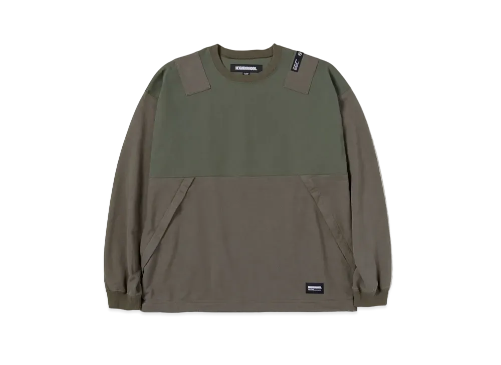 NEIGHBORHOOD Design Sweatshirt LS-2 "Olive Drab"