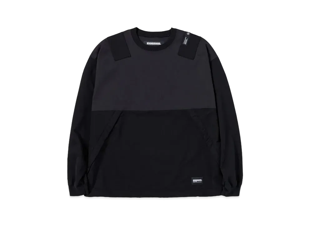 NEIGHBORHOOD Design Sweatshirt LS-2 "Black"