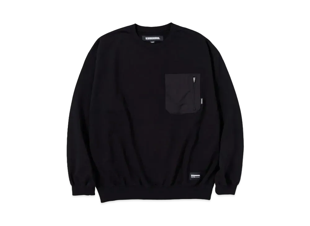 NEIGHBORHOOD Design Sweatshirt LS-3 "Black"
