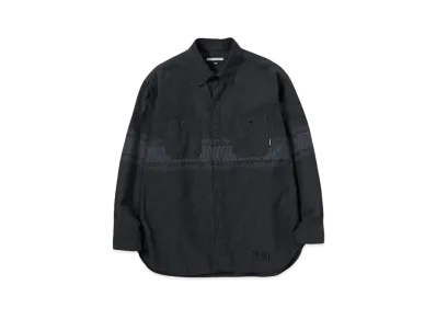NEIGHBORHOOD BI Chambray Shirt LS "Black"