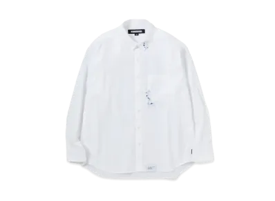 NEIGHBORHOOD Drip Embroidery Shirt LS "White"