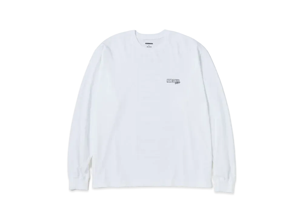 NEIGHBORHOOD NH . Tee LS-6 "White"