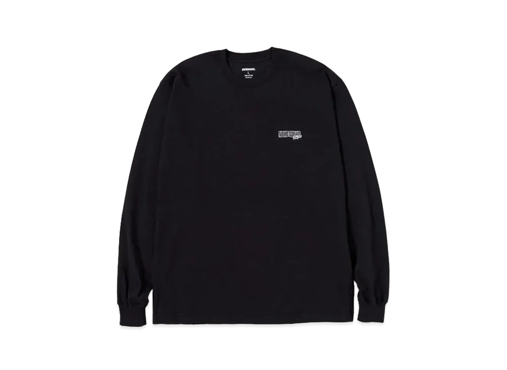 NEIGHBORHOOD NH . Tee LS-6 "Black"
