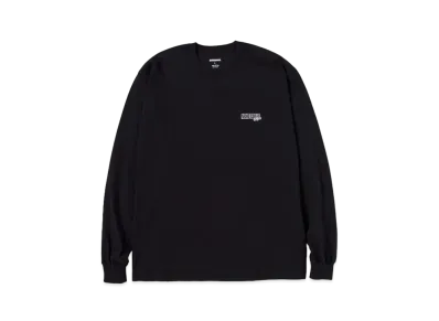 NEIGHBORHOOD NH . Tee LS-6 "Black"