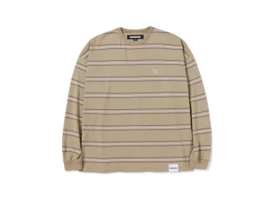 NEIGHBORHOOD Border Crewneck LS "Sand"