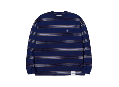 NEIGHBORHOOD Border Crewneck LS "Navy"