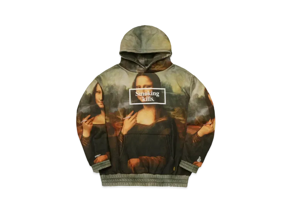 FR2 Smoking Kills Hoodie "Monna Lisa"