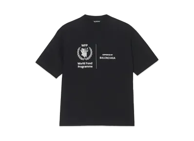 BALENCIAGA Men's WFP Medium Fit T-shirt "Black"