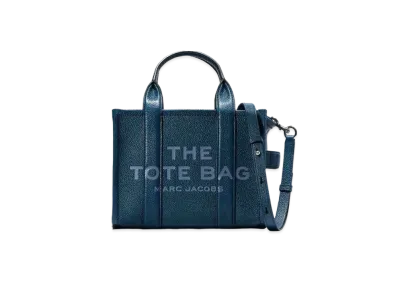 Marc Jacobs The Leather Tote Bag Mini "Blue Sea"