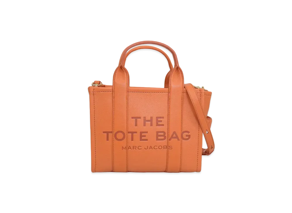 Marc Jacobs The Leather Tote Bag Mini "Dragon Fire"