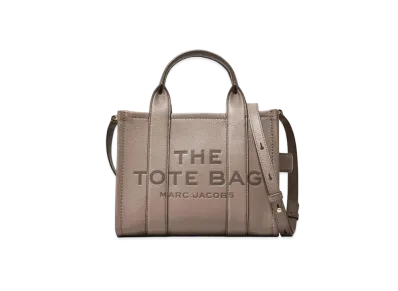 Marc Jacobs The Leather Tote Bag Mini "Cement"