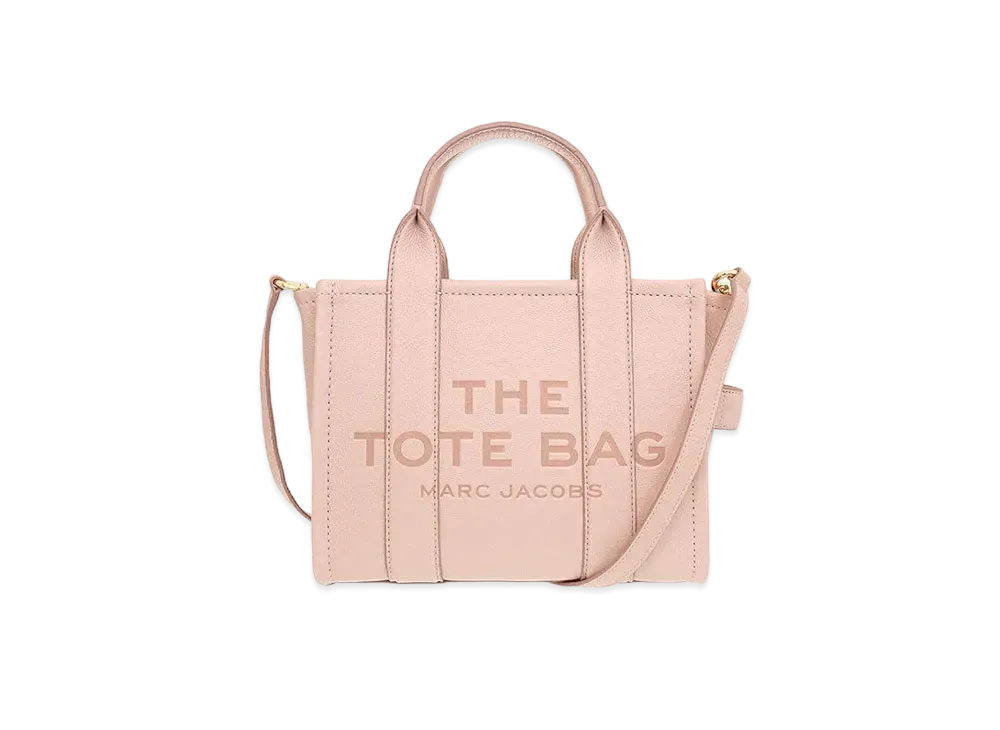 Marc Jacobs The Leather Tote Bag Mini "Rose Dust"