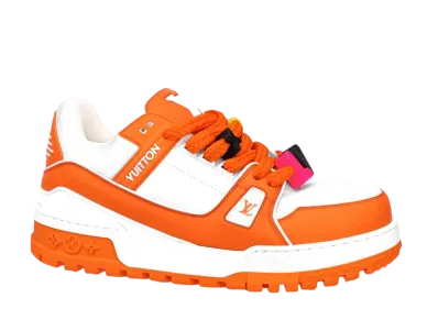 Louis Vuitton LV Trainer Maxi Line Sneaker "Orange"