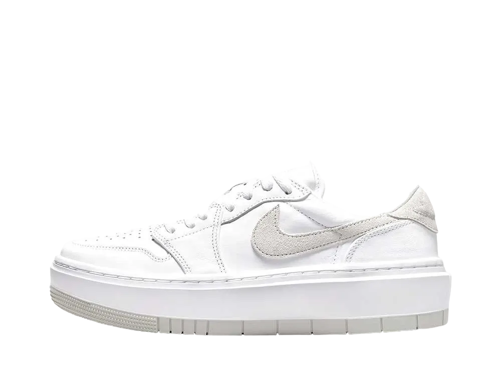ナイキ ウィメンズ エアジョーダン1 エレベート ロー "ホワイト/ナチュラル グレー"