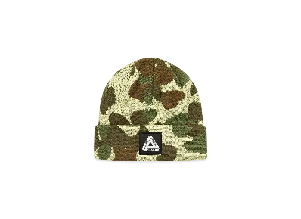 PALACE Tri-Ferg Patch Beanie "Duck Camo"