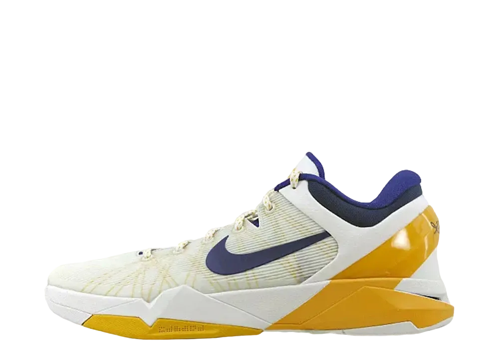 Nike Kobe 7 System Lakers Home "White/Neutral Grey"