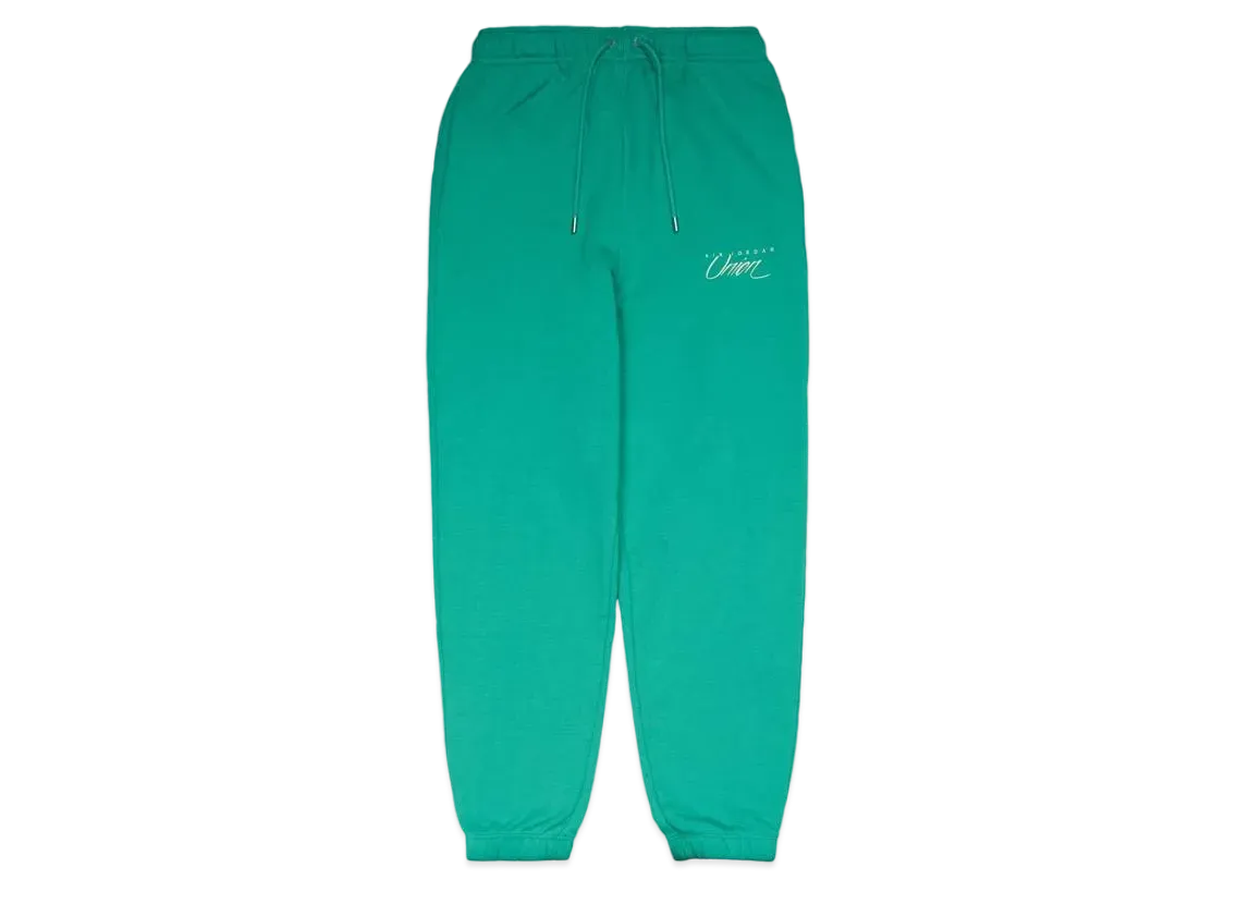 Jordan x UNION Fleece Pants "Emerald Green"